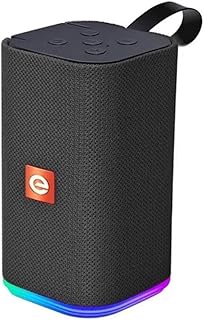 Caixa de som bluetooth led rgb multimídia som de qualidade com