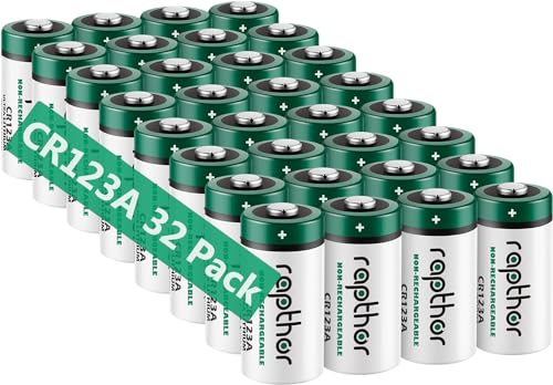 Enerpower 4 Batterie CR123A Ricaricabili 3.7V 700mAh – Per Torce E Fotocamere, Certificato UL - 2