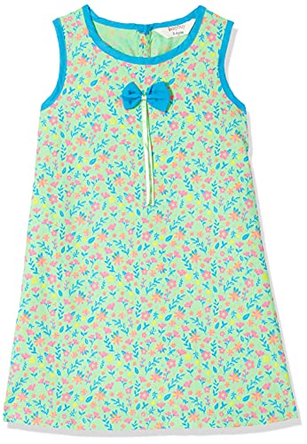 Image of EASYBUY Girl's Cotton A-Line Knee-Length Casual Dress