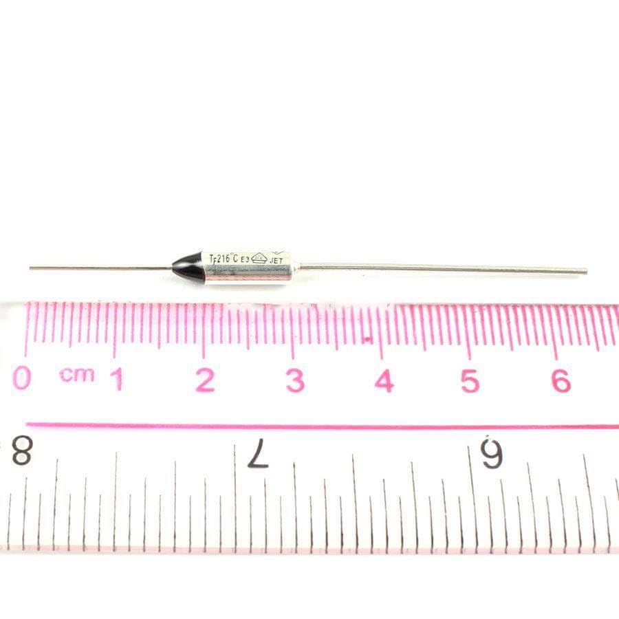 10Pcs Thermal Fuse Cutoff TF 216 Degree 250V 10A BF216