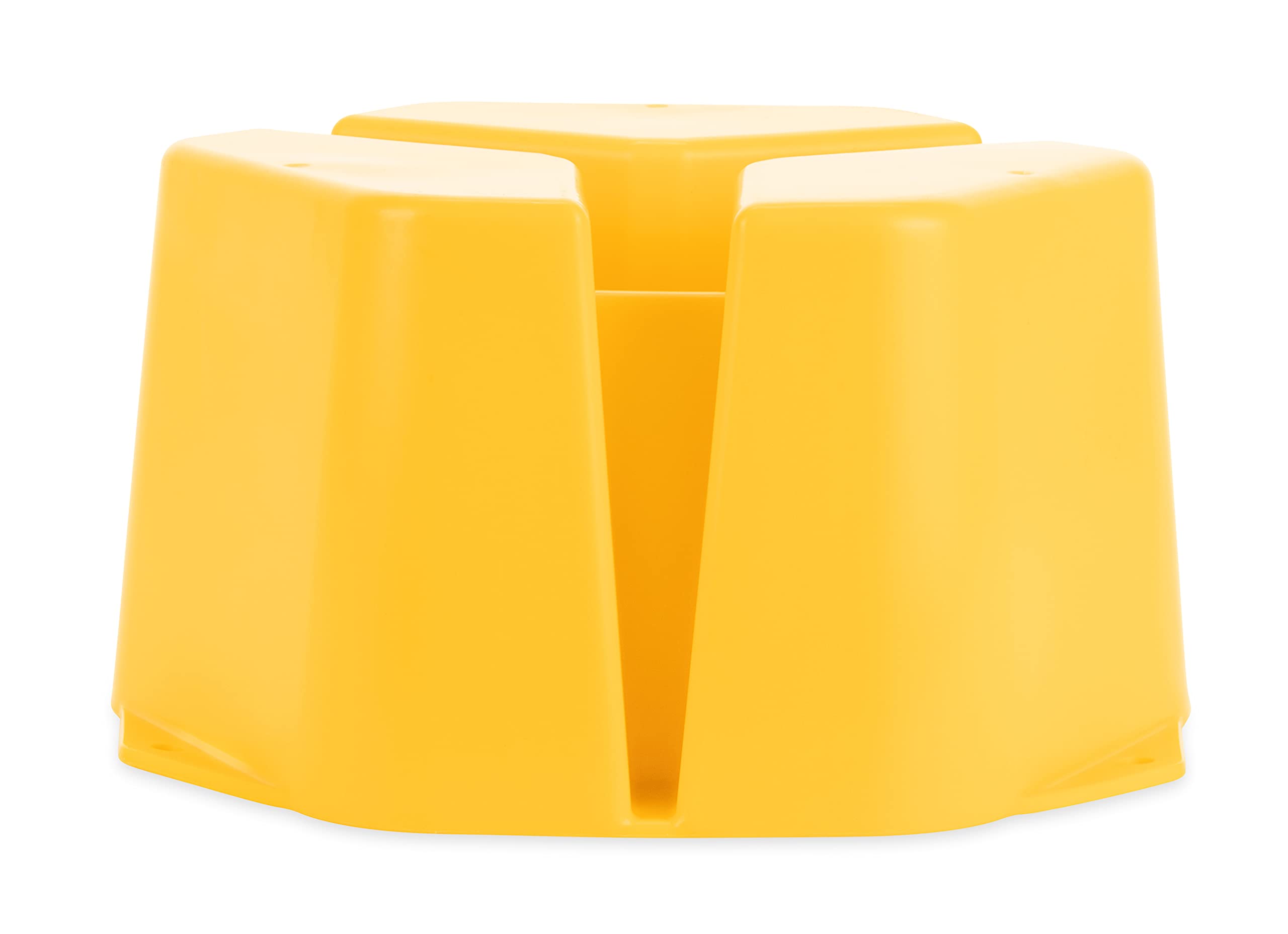 Camco Stabilizer Jack Supports for RVs and Trailers | 7-inch Lift Height | Yellow | 2-Pack | (44427)