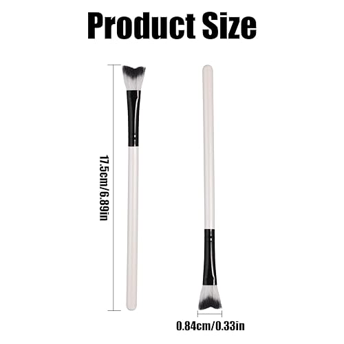 Miniatura 2 de 5 cepillos para champú de pestañas, cepillo de limpieza para extensiones de pestañas, cepillo limpiador de pestañas suave para eliminación de