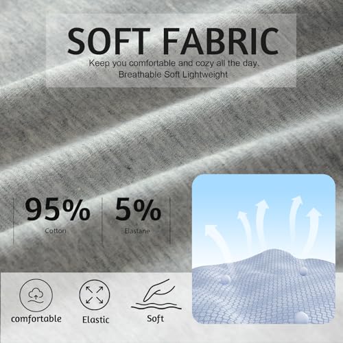 Men's Boxer Briefs Underwear Mens Cotton Boxer Briefs No Fly 3D Pouch Comfort 4 Pack-6 Pack Small Medium Large2