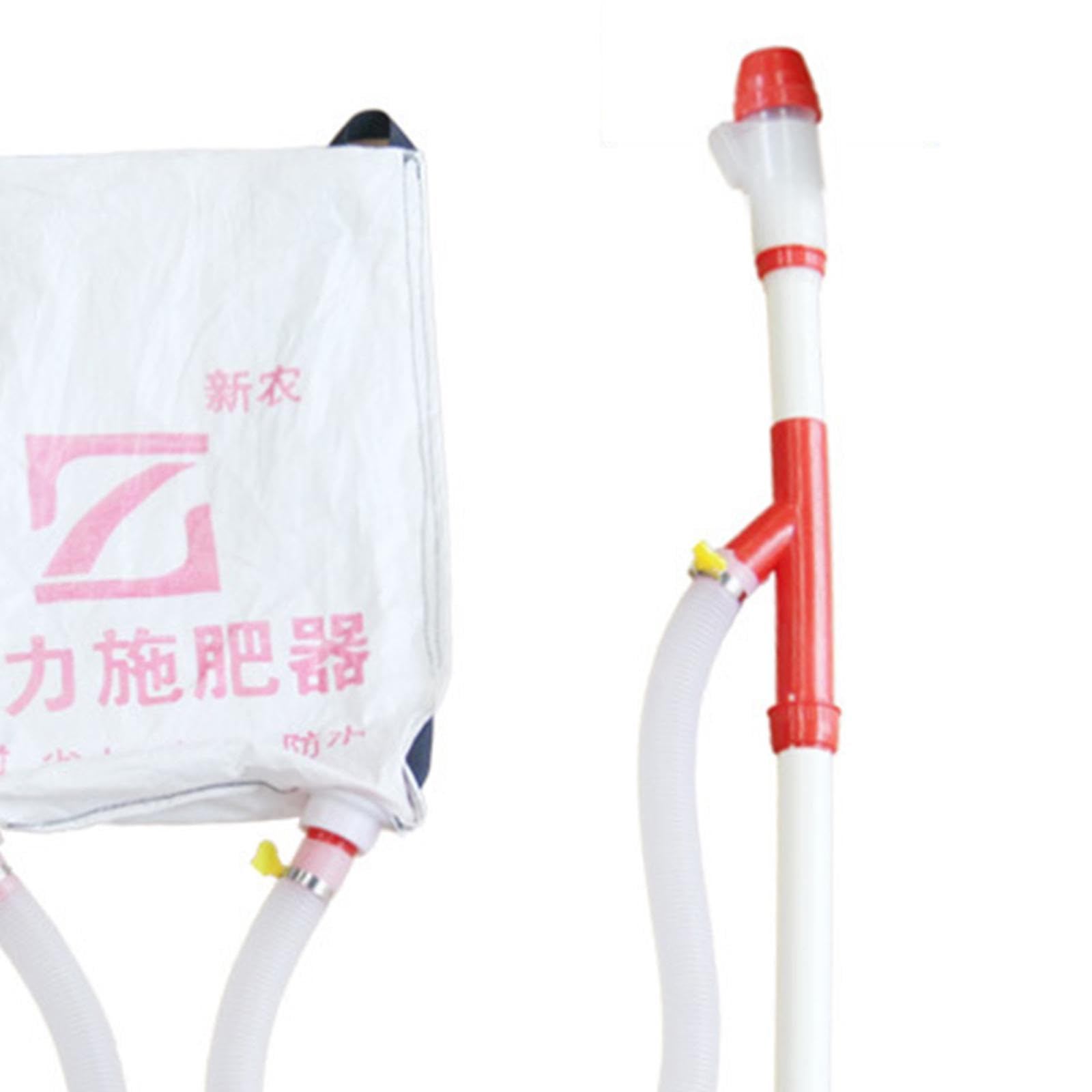 Spandiconcime Granulare, Attrezzo per La Concimazione, Applicazione Professionale di Fertilizzanti Agricoli per Mais, Concimazione di Copertura, Tubo Doppio in PVC