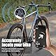 Pluvyze Kompatibel mit Smart Tag 2 Fahrradhalterung Kompatibel mit Samsung Tag Fahrrad GPS Tracker Fahrrad Android Versteckt Unter Dem Fahrradsitz mit Sicherheitsschrauben für Mountainbikes Rennräder