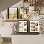 Vittanly 11x14 Collage Picture Frame, Displays 5Pcs 4x6 Pictures with Mat or 1Pcs 11x14 without Mat for Wall Mounting, Picture Frames Collage Wall Decor in Black, 1 Pack - Image 3