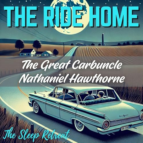 Page de couverture de The Ride Home: The Great Carbuncle by Nathaniel Hawthorne – Sleep Story & Relaxing Sounds