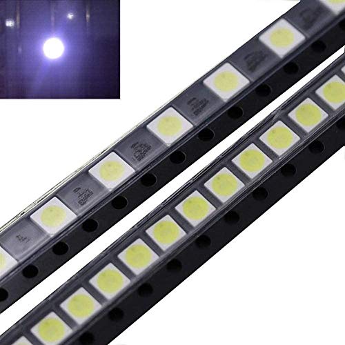 Lichtleistenzubehör 50 PCS 2W 6V 3535 Cool White LED-Lichtperlen für LG TV Backlight Repair Application Uptodate