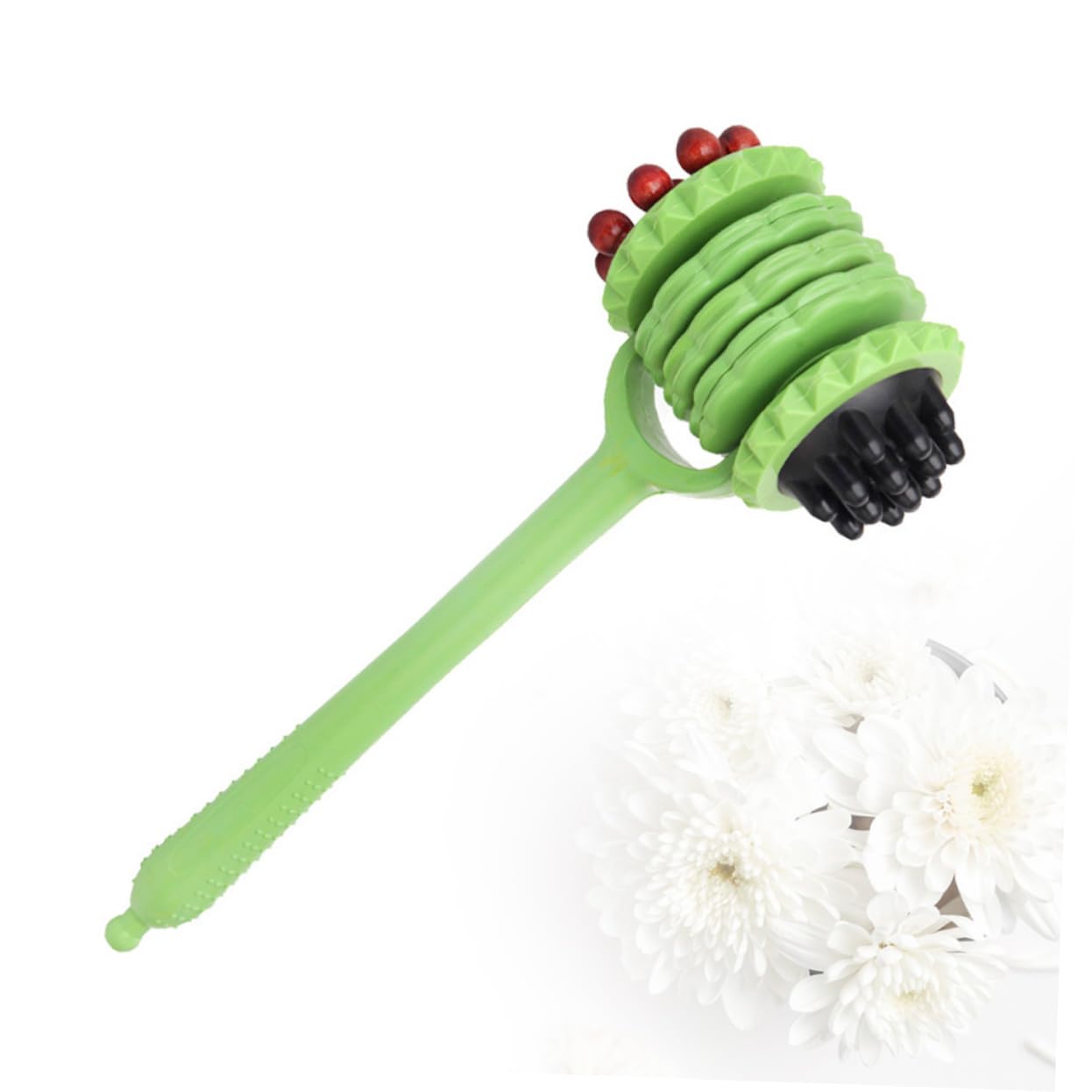 MAGICLULU 2 Pezzi Massaggiante Multifunzionale Per La Vita Del Corpo Strumento Per La Schiena E Le Gambe Abs Verde Confortevole