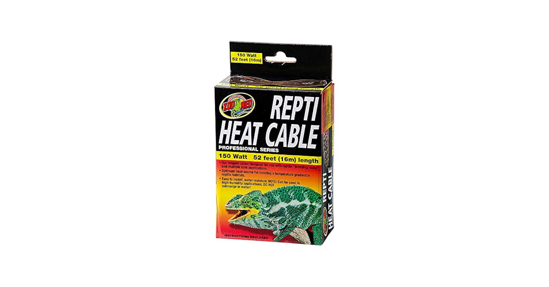 【未使用】Zoo Med Repti Heat Cable 150W 52ft Amazon.com: Repti - Care Heat Cable 150watt 52ft By BND