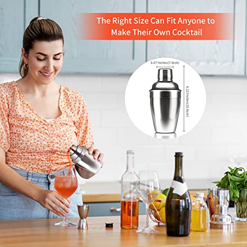 image for Newness Cocktail Stainless Steel Wine Shaker with Strainer and Lid Top