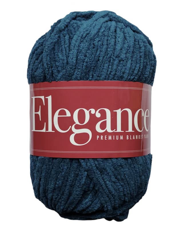 Vardhman Elegance Premium Blanket Knitting Yarn Thick/Mottu (1 Ball 200 Gram Each) Wool, 200 gm Best Used with Knitting Needles, Crochet Needles Wool Yarn for Knitting Shade no-3