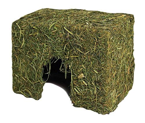 Bubimex - Casa de heno para Animales pequeños (14 x 9 x 10 cm)