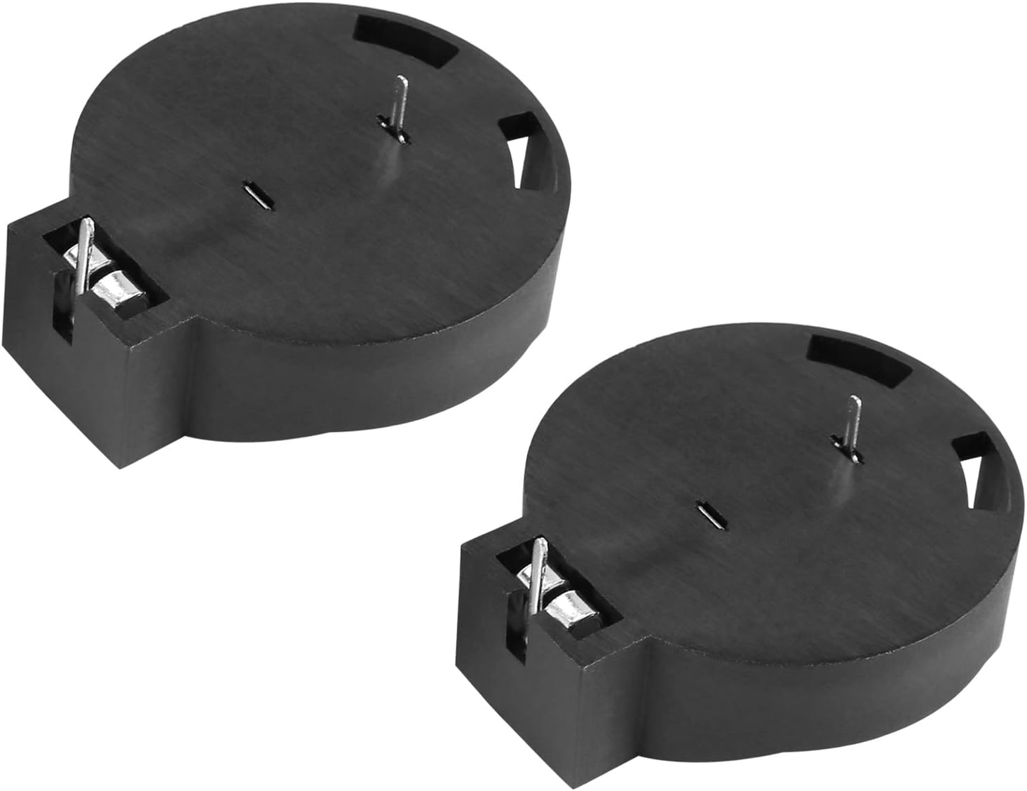 Dewedrt 2 Pcs CR2450 Coin Cell Button Battery Socket Holder