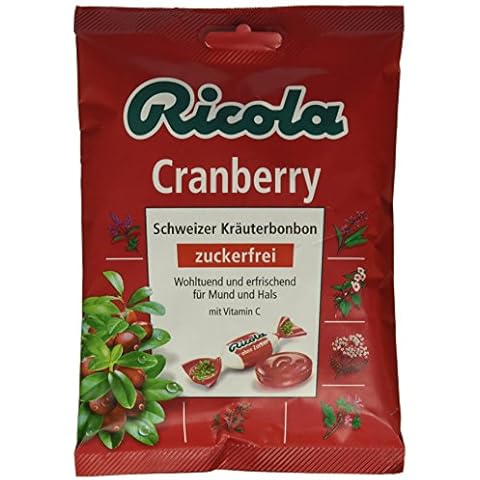 Ricola Cranberry Bonbons ohne Zucker Cover