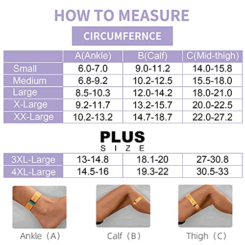 Athbavib Thigh High Compression Stockings 20-30 Mmhg thumb #5