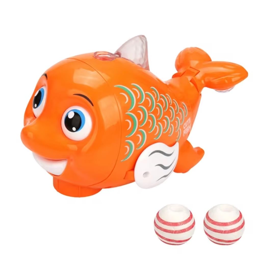 See full amazon price history chart for Kids Musical Fish Toy – Bump n Go with Universal Wheels, Blowing Ball, Flashing Lights & Sound, in Multiple Colors Kids Musical Fish Toy – Bump n Go with Universal Wheels, Blowing Ball, Flashing Lights & Sound, in Multiple Colors (B0DDCQ1D6B) Amazon Price History, Amazon Price Tracker