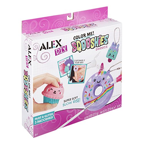 Alex DIY Color Me Sqooshies Sweets Kids Art and Craft Activity