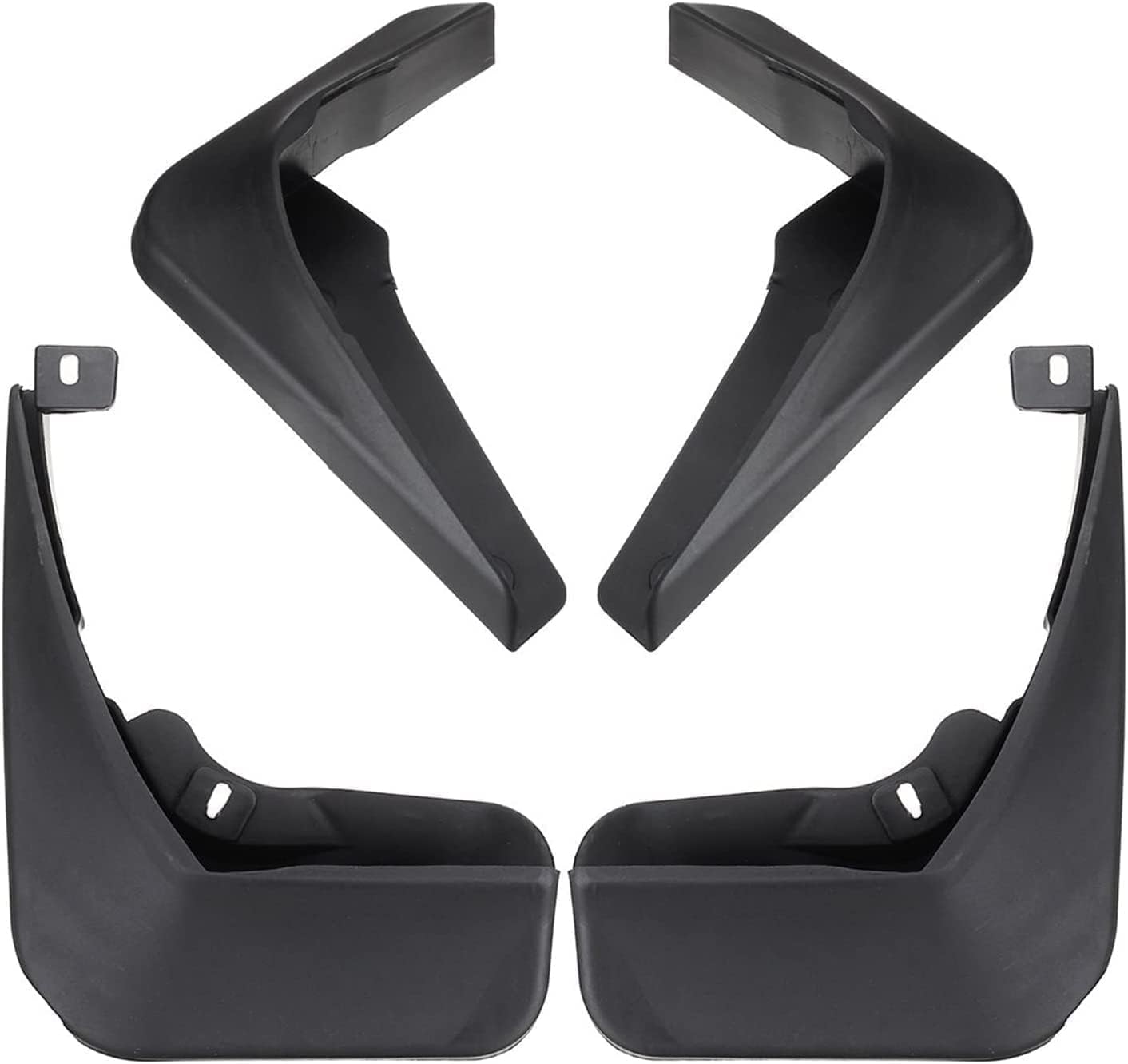 Nysldsco Normal 4Pcs Premium Mud Flaps For Vauxhall/Opel Insignia 2008-2017 Front And Rear Splash Guards Durable Mudguards Protection Against Road Debris