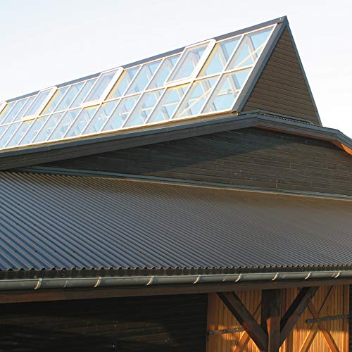 Trapezblech Stahlprofilplatten Trapez 115/18 0,5mm stark aus verzinktem Stahlblech Anthrazit RAL 7016 1080mm x 3500mm – Bild 3