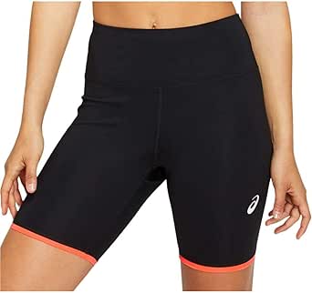 asics(アシックス) ランニングウエア 未来TOKYO スプリンタータイツ 2012B272 レディース パフォーマンスブラック/サンライズレッド EU L (日本サイズXL相当)