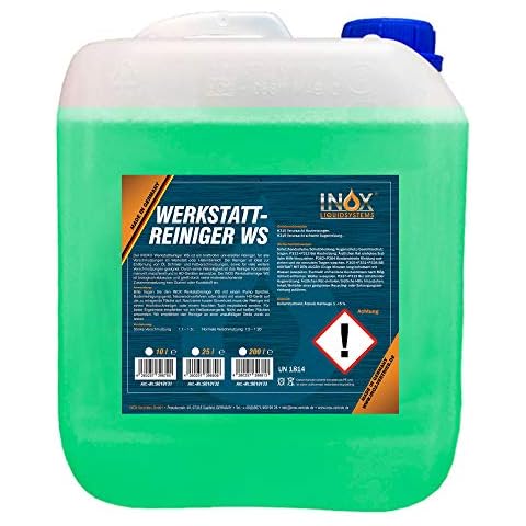 INOX® WS Werkstattreiniger Konzentrat, 10L - Bodenreiniger Industriereiniger, für Hochdruckreiniger geeignet Cover