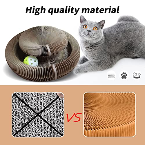 Tiragraffi per Gatti Cartone,Viene fornito con una...