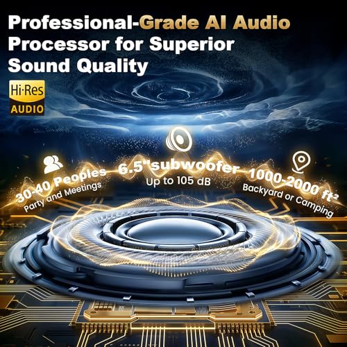 Image of Karaoke Machine with 3 Zero Delay Mics for Adults, Karaoke Set for Parties