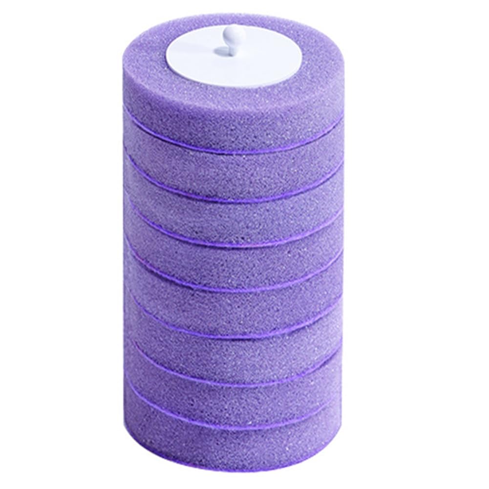 CTRLZS 48PCS Disposable Toilet Brush Refills No Dead Angle Foam Cleaning Sponges Heads Toilet Brush Bathroom Accessories