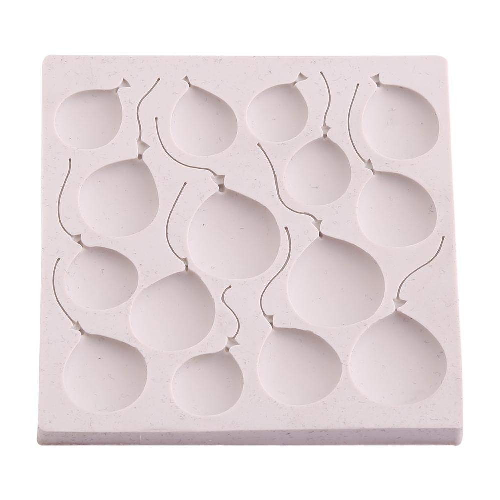 Stampo in Silicone Fondente, palloncini creativi in ​​silicone 3D Palloncini in silicone Stampo per torta fondente Stampo per cioccolato Sugarcraft Decorazione strumento fai da te(Grigio)