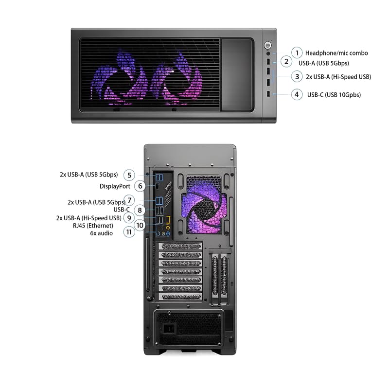 Image of Lenovo Legion Tower 7i Gen 10 Gaming Desktop, RTX 5080, Core Ultra 9 285K