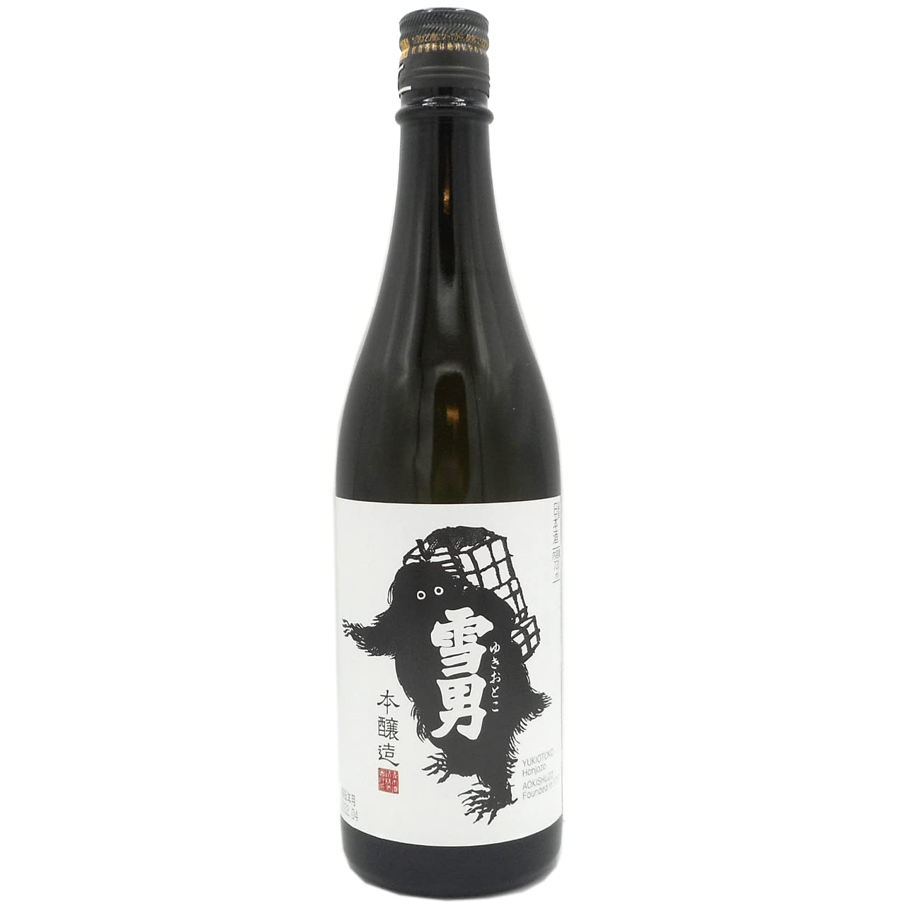 Amazon.co.jp: 青木酒造 雪男(ゆきおとこ) 本醸造 [ 日本酒 720ml