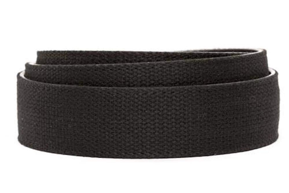 Anson Belt Buckle Mens Canvas Ratchet Belt Strap (Strap Only)