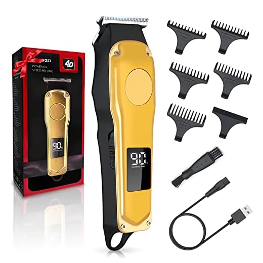Maquina Cortar Pelo Profesional, CIBITA Cortapelos Hombre Electrica, Máquina de Afeitar Hombre, Rasuradora Electrica USB Recargabl, Cortadora de Pelo con LCD Pantalla para Familias Peluqueros