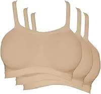 Kit 3 Sutiãs Bandini Seamless, Hanes, Feminino