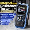 HRM-10 Battery Tester Internal Resistance Tester, DC AC Volt Ohm Circuit Tester For Voltage, High-definition Color Screen Display(E) #3