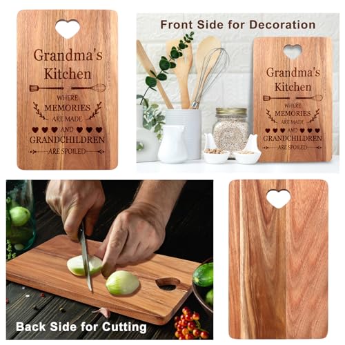 Grandmagiftwoodencheesecharcuterieboardsthoughtfulchristmasdecorkitchengiftsforgrandmotheruniquegrannymothersdaybirthdaygiftacaciawoodcuttingboardnanaxmaspresents Urban Country Home Decor Grandma gift wooden cheese charcuterie boards thoughtful christmas decor kitchen gifts for grandmother unique granny mothers day birthday gift acacia wood cutting board nana xmas presents urban country home decor
