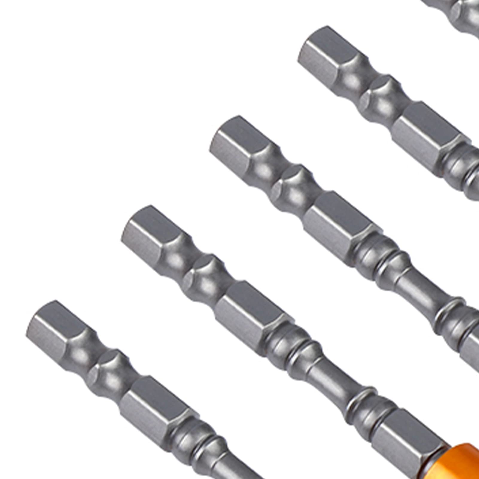 Embouts de Tournevis PH2 Tige Hexagonale Magnétique Anti-dérapant 65mm Pour Vis Pour Cloisons Sèches et Plaques de Plâtre 10pcs