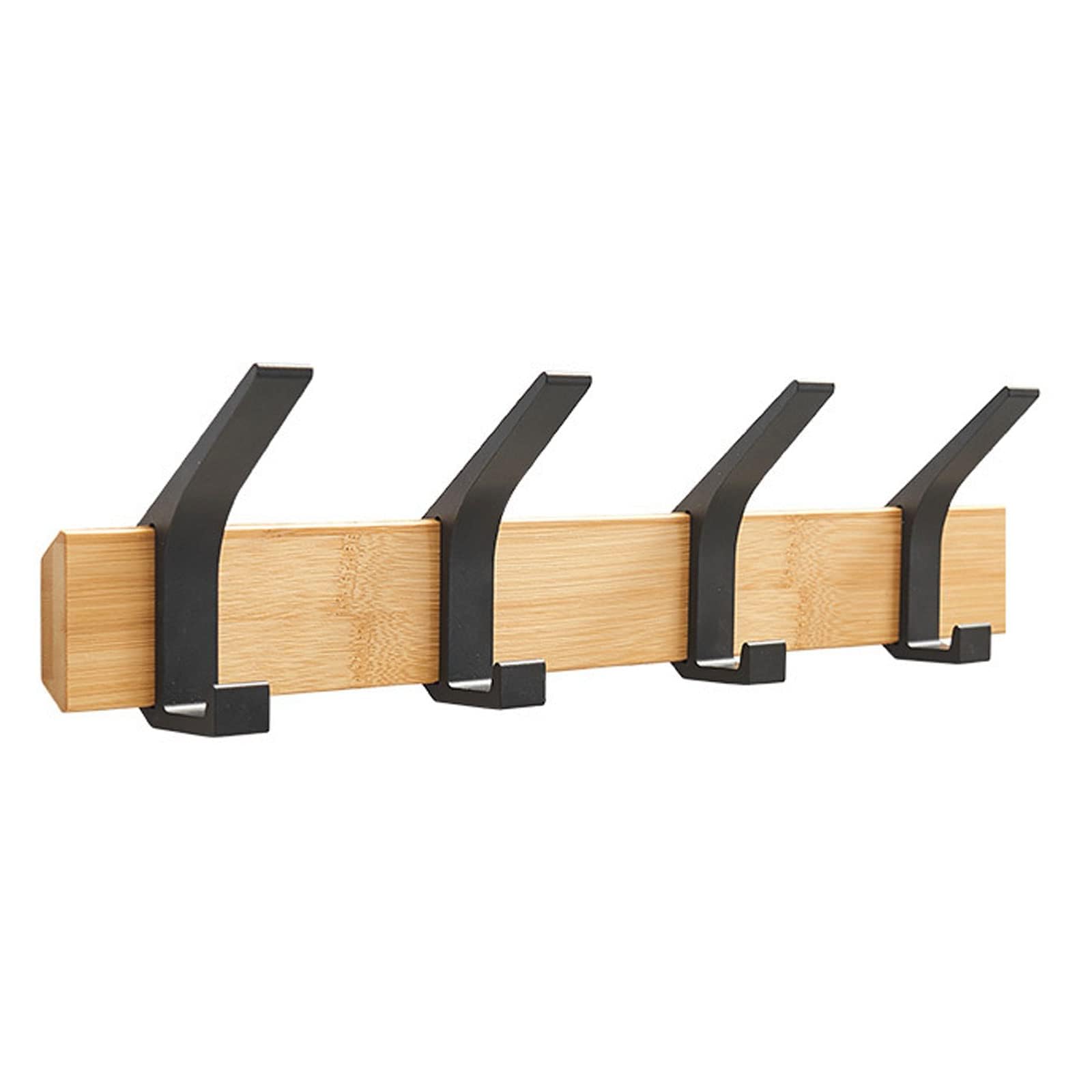 Wooden Coat Rack Wall Mounted, Aluminum Wall Mounted Coat Hook Wall Mounted Coat Rack Home Decor Coat Hook Durable Wooden Wall Coat Rack Wall Decor Coat Rack for Hanging Coats, Hats, Bags, Keys