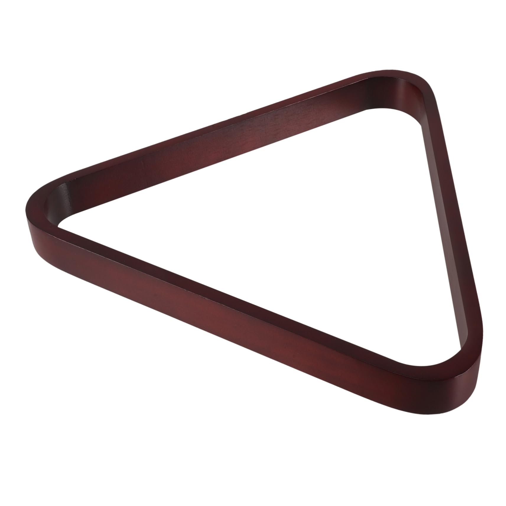 Mikikit Billiard Ball Triangle Rack 57.2mm Triangle Frame Wooden Storage Bracket