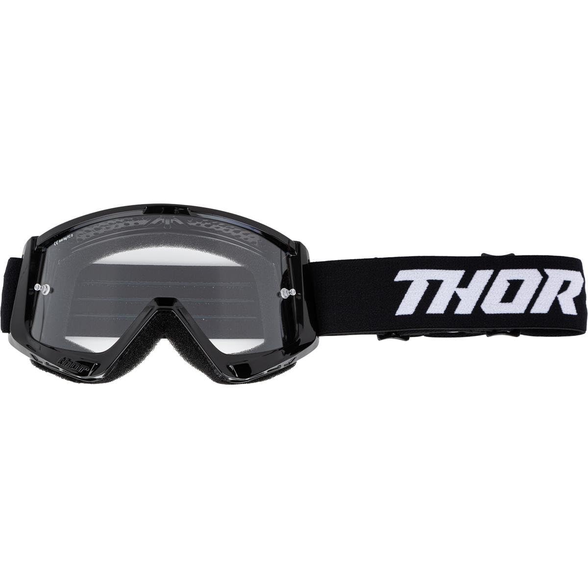 Thor Lunettes de cross pour enfant Combat Noir