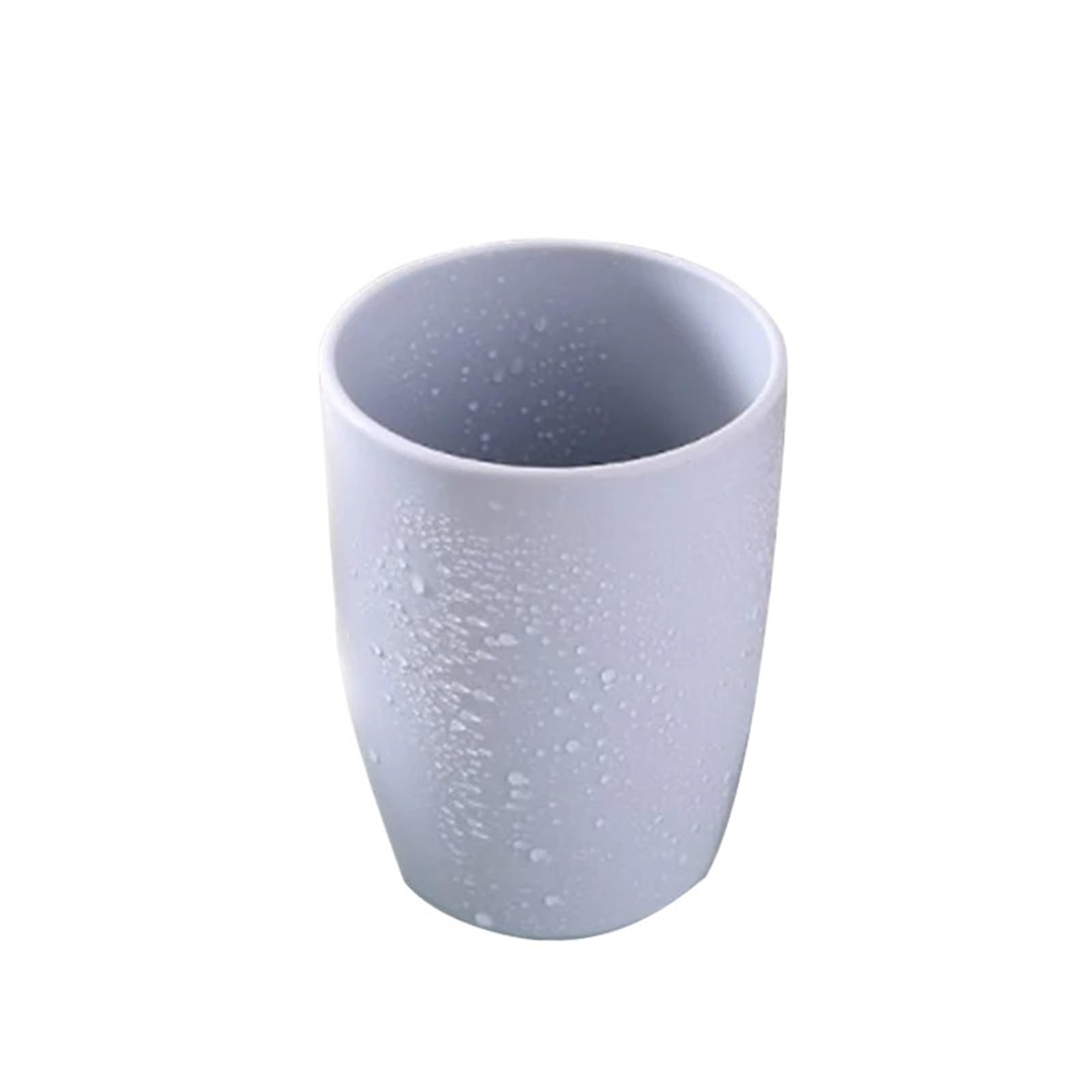 4Pcs Bathroom Tumblers Plastic Mouthwash Cup Water Mug Home Travel Simple Solid Color Toothbrush Holder Drinkware For Travel And Camping(Light blue)