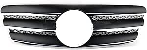 For 2016 2017 2018 2019 Jaguar F-PACE Car Front Upper Vent Grille Gloss Black Mesh Radiator Grill With Red Logo