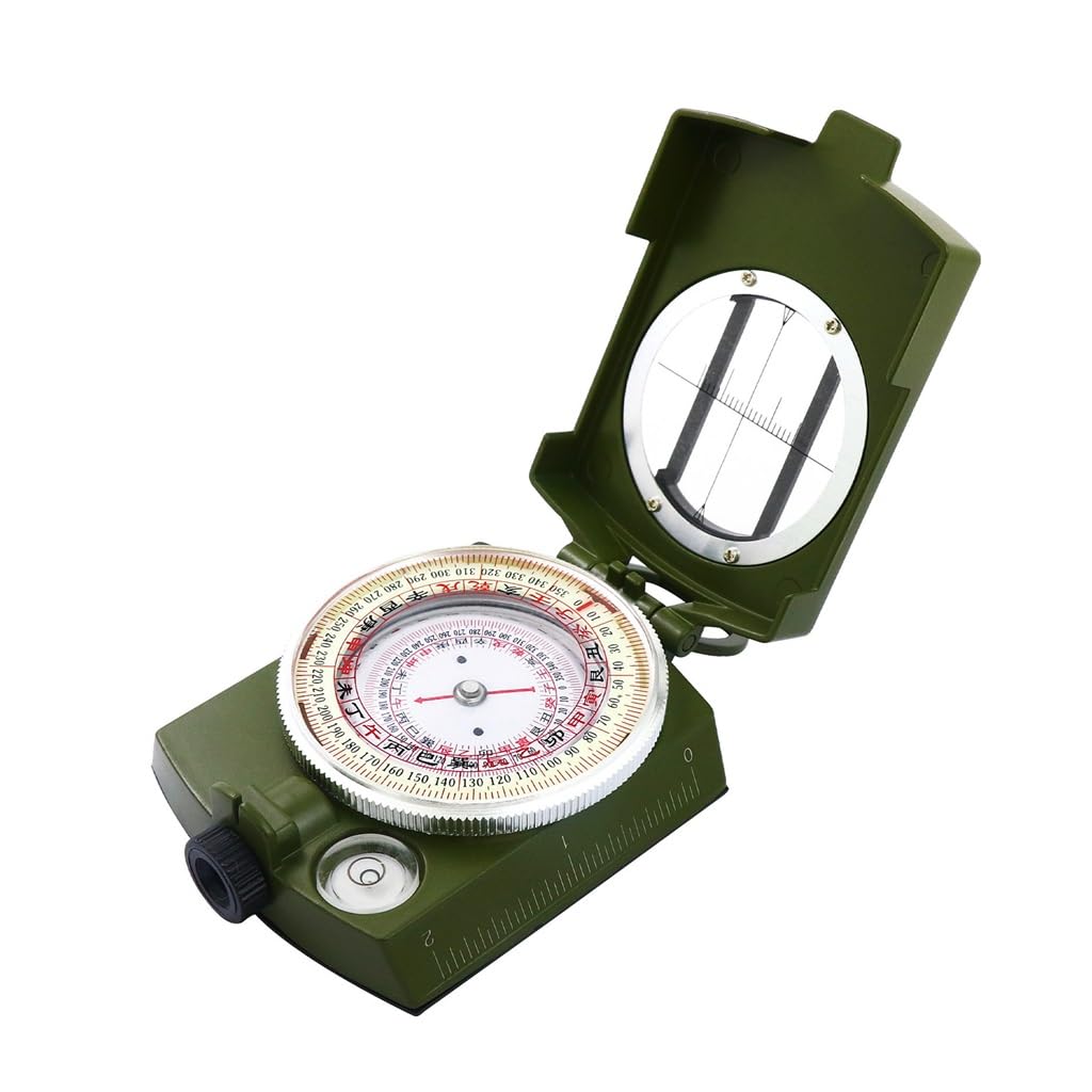 Boussole Boussole Lumineuse extérieure Portable de Chasse au Dragon Disque Feng Shui