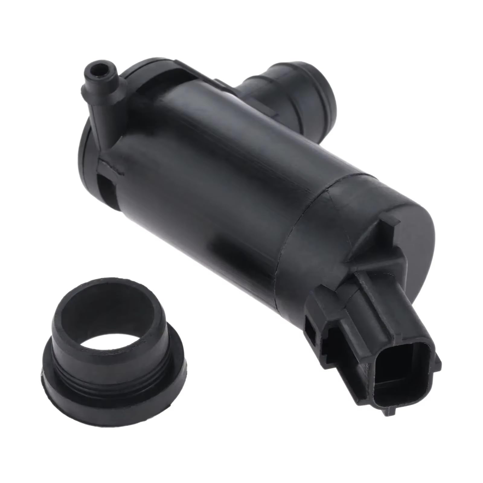 Car Washer Pump Compatible with Lincoln for Continental 1998-2002 for Town Car 1999-2007 Windshield Washer Pump with Grommet 7L8Z17664A