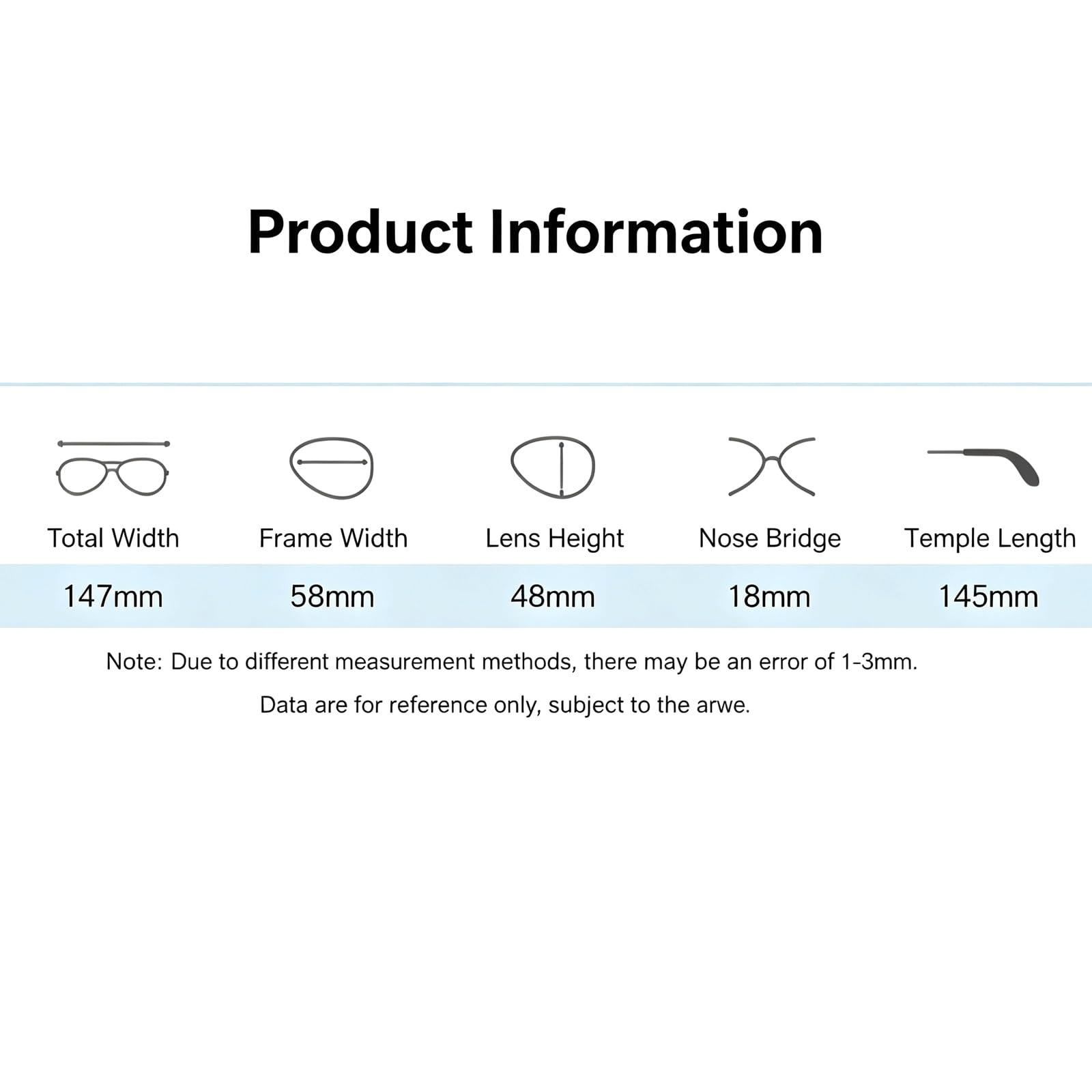 Montature for Occhiali Occhiali da Lettura con Blocco da 48 mm | Occhiali da vista unisex Lenti in plastica blu chiaro Naselli sostituibili Aste leggere(C2 Clear)