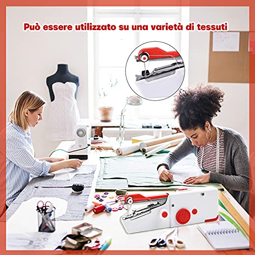AYCYKD Macchina Cucire Portatile, Mini Macchina da...