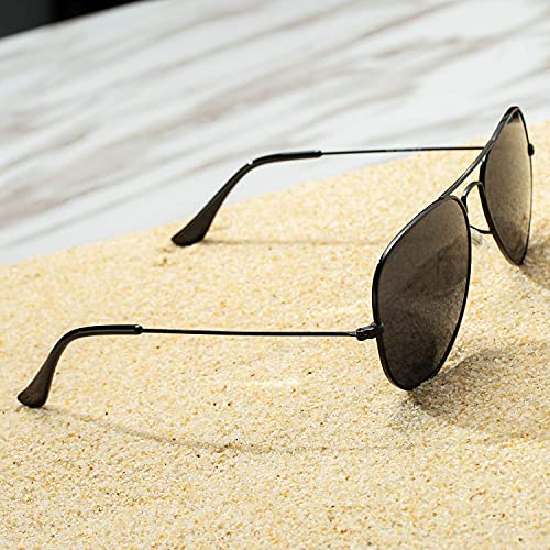 Image of Pro Acme Aviator Sunglasses for Men Women Classic Polarized UV400 Protection