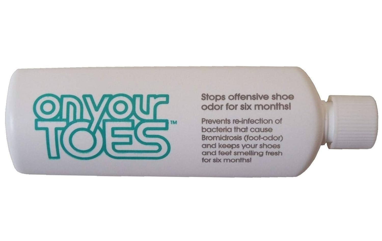 On Your Toes Foot Bactericide Powder - Eliminates Foot Odor for Six Months