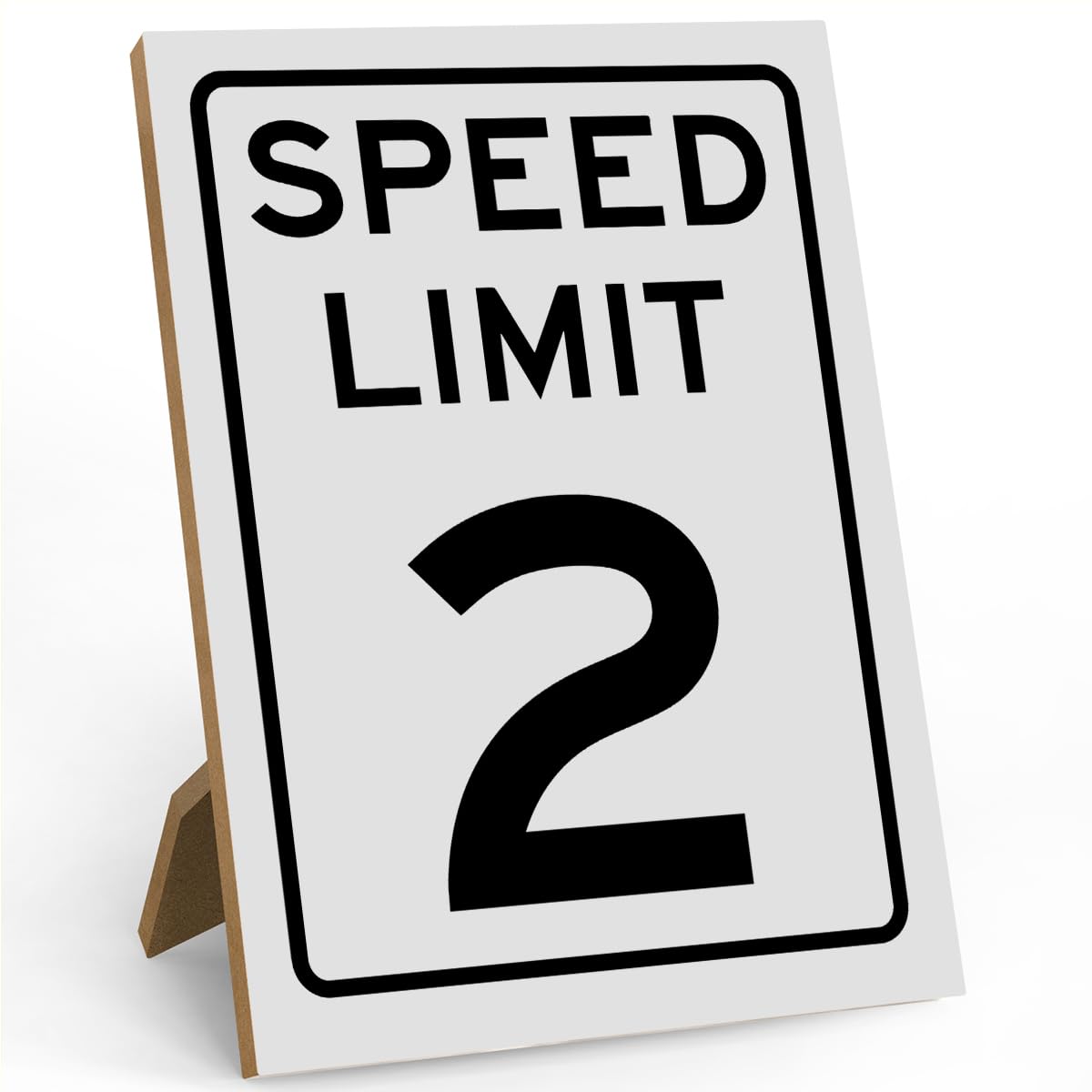 Photo 1 of MGFYFGHJ Speed Limit Sign Decor (8 x 11 Inch)
